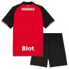 Camisola + Calções Stade Rennais Criança Equipamento 1ª 2025-26